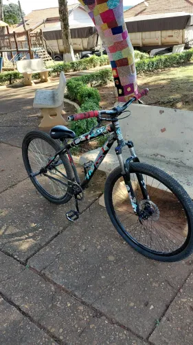 Bike aro 29 (montada para o grau) aceito oferta