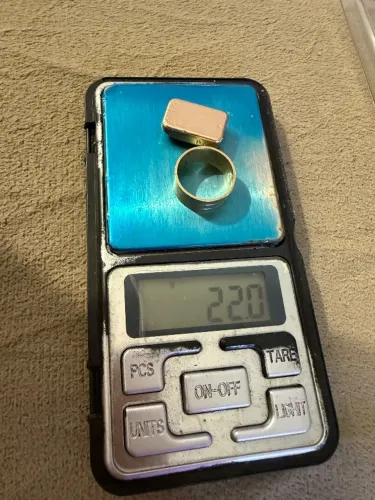 Ouro18k maciço 22g