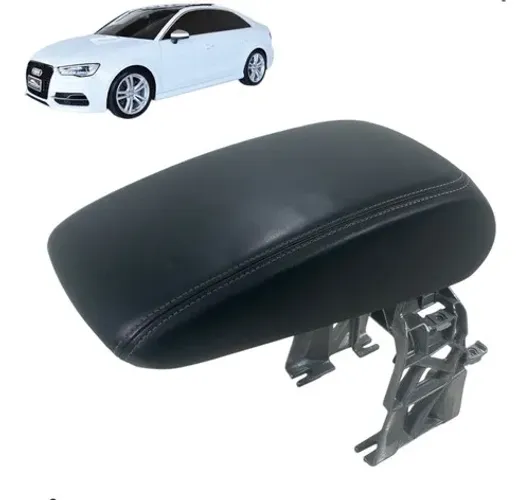 Apoio Braço Console Central Audi A3 S3 Sedan 2013 A 2016 Preto