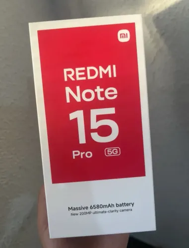 Xiaomi Redmi Note 15 Pro 5g 256gb 8gb Dual Sim Cinza