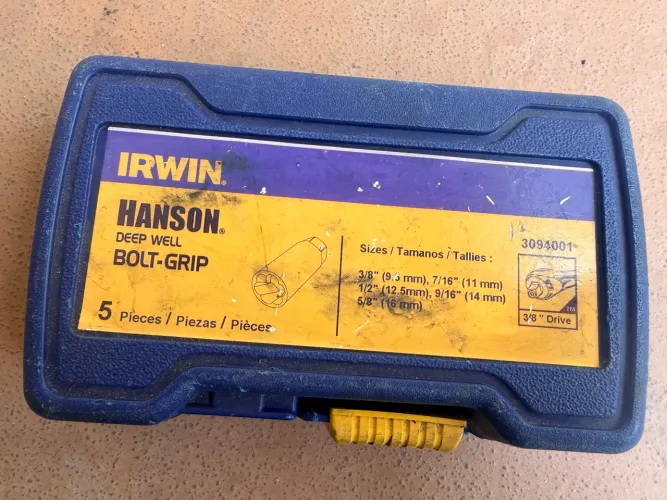 IRWIN Conjunto de extrator de parafusos para parafusos de poço profundo, 5 peças (3094001)
