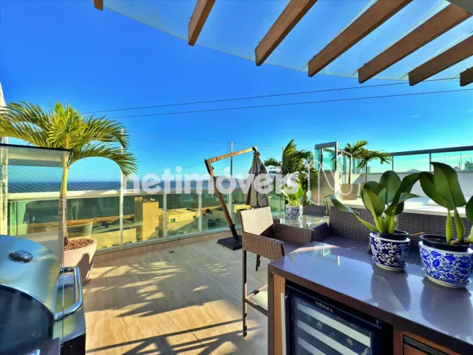 COBERTURA DUPLEX COM VISTA FRENTE MAR NA MATA DA PRAIA