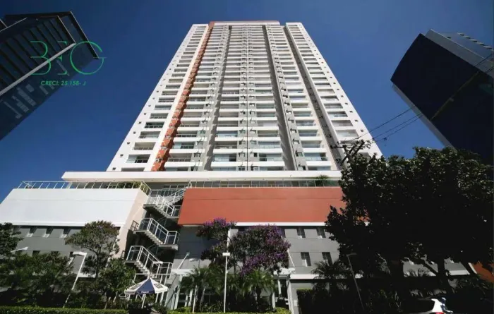 Studio com 1 dormitório para alugar, 47 m² por R$ 5.423,38/mês - Brooklin - São Paulo/SP