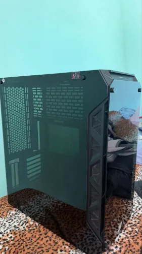 Gabinete Gamer SuperFrame Hércules, Full Tower, RGB, Vidro Temperado, E-ATX, Black