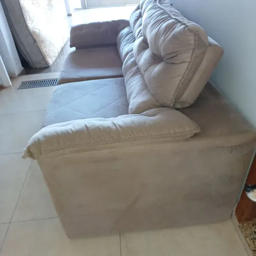 Sofá 3 lugares retratil usado
