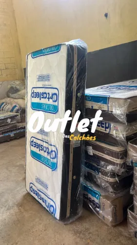 Colchão molas ensacadas solteiro mega oferta