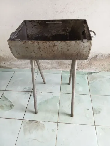 Vendo churrasqueira de inox