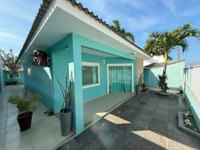 Casa Térrea Condomínio dos Pássaros Cabo Frio, com 142,14m², 3 Quartos (1 Suíte), Área Gou