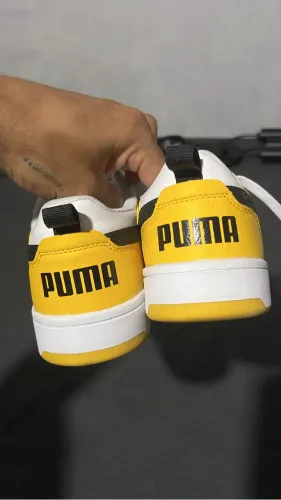 Tênis puma amarelo