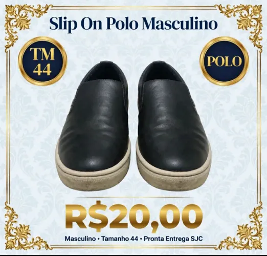 Sapato masculino 44