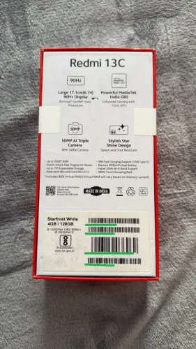 Celular Xiaomi Redmi 13C 128GB - lacrado na caixa