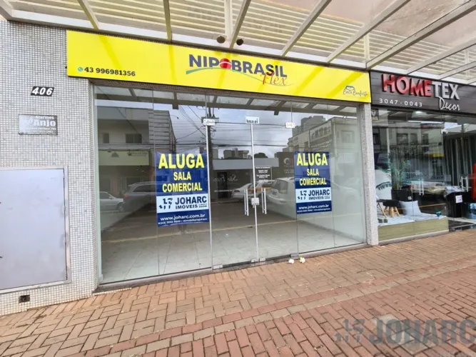 Sala comercial para alugar por R$ 3800.00, 75.00 m2 - CENTRO - APUCARANA/PR