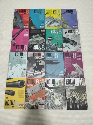 Mangá Kaijuu Nº8 Volumes 1 ao 16 (completo)
