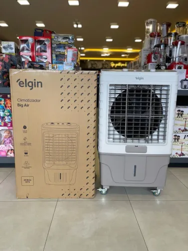 CLIMATIZADOR ELGIN 65 LITROS ÁGUA E GELO ?