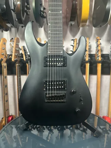 Guitarra Jackson JS22-7 com Malagoli Custom 84 na ponte (Acompanha o original)