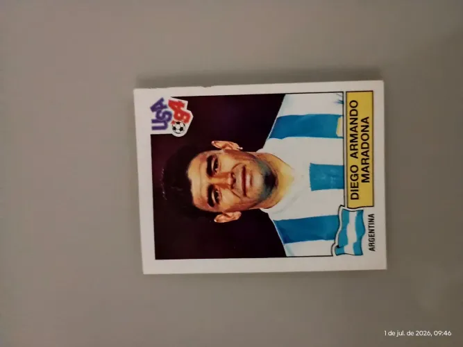 Figurinha Maradona