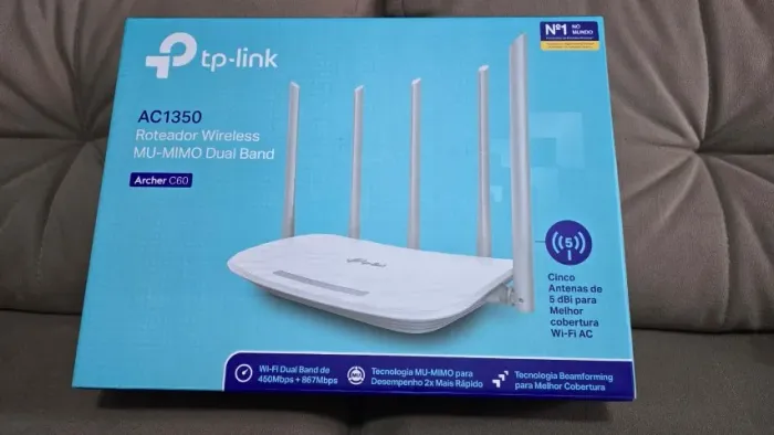 *Roteador TP-Link Wireless MIMO Dual Band AC1530*