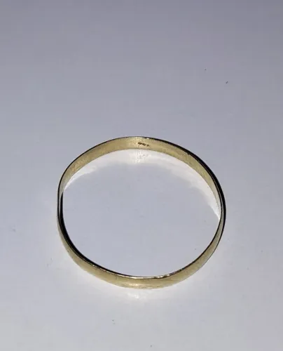 Vendo aliança ouro 18k de 1g