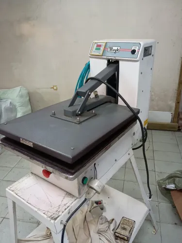 Prensa térmica 40x50 pneumática boca de jacaré