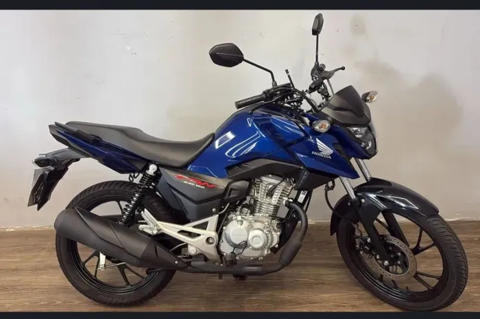 Moto Honda Fan 160 Azul
