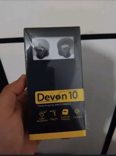 Lote fones de retorno Devon 10 e Devon 16