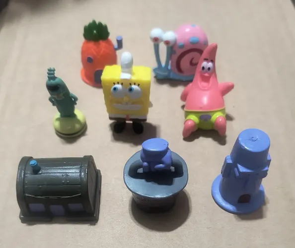Coleção Batavinho Bob Esponja Raros