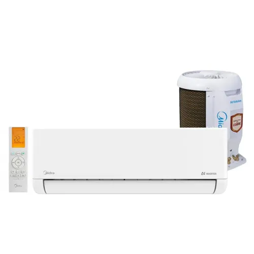 Ar-condicionado Split Midea Wi-Fi novo nota fiscal AI AirVolution Inverter 9.000 BTUs Frio