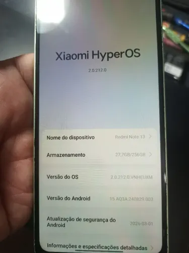 Vendo xaomi note 13 256gb