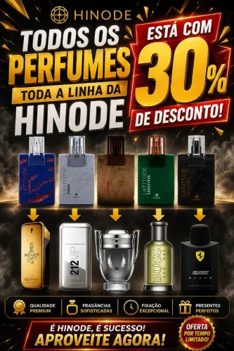 Promoção Perfumes da Hinode