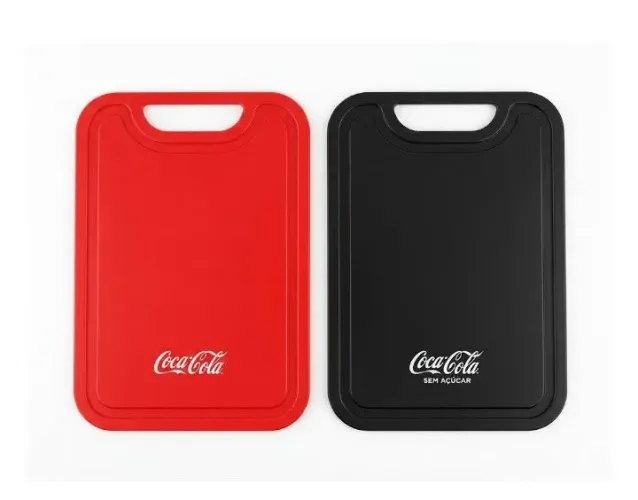 Kit 2 Tábuas de corte coca cola - colecionável 