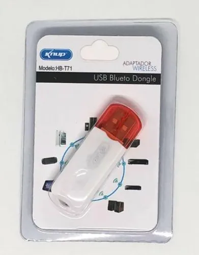Receptor de Áudio Bluetooth Para Carro Músicas Dongle HB-T71 Novo na Embalagem