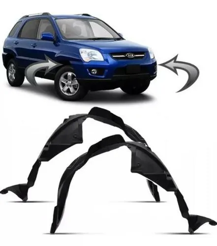 Par Parabarro Lameiro Sportage 2005 A 2010 Dianteiro