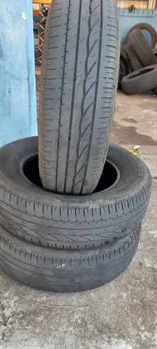 Pneu meia vida 185/70/14 valor 150 reais cada um.