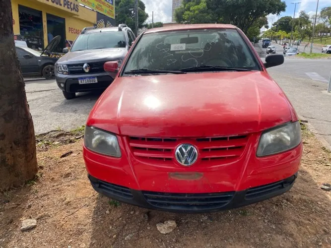 Gol g4 1.0 sucata flex com direção 