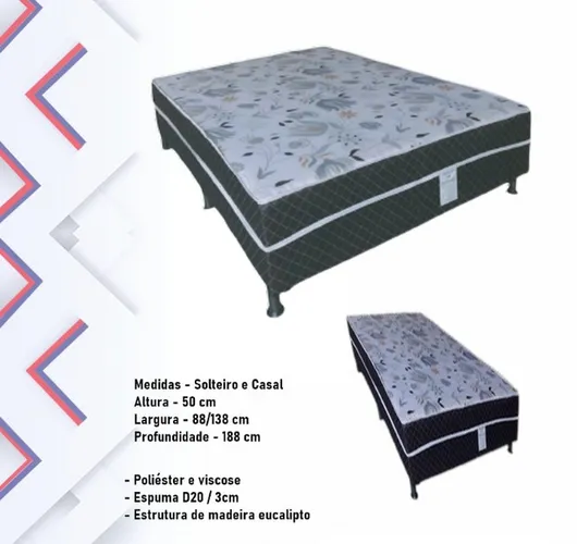 Quarto cama box casal ou solteiro