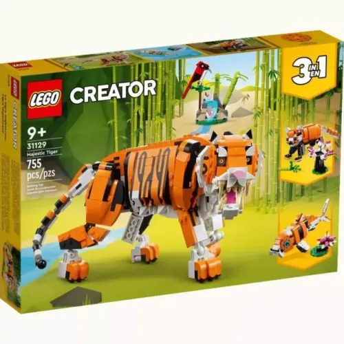 LEGO Creator 3 em 1 Tigre Majestoso 755 Peças