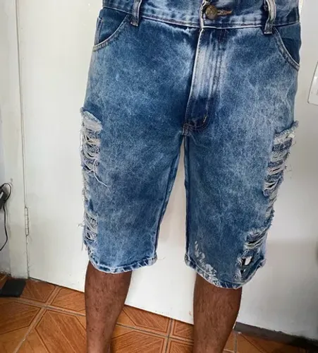 Bermuda jeans 44 masculina