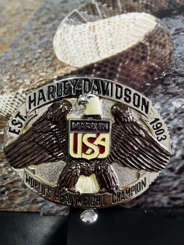Fivela Harley Davidson original rara 