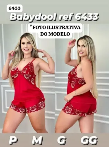 Conjunto babydoll Aurora