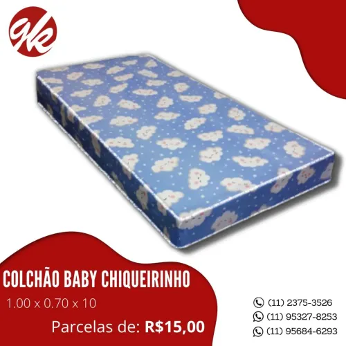 Colchão berço infantil direto de fábrica