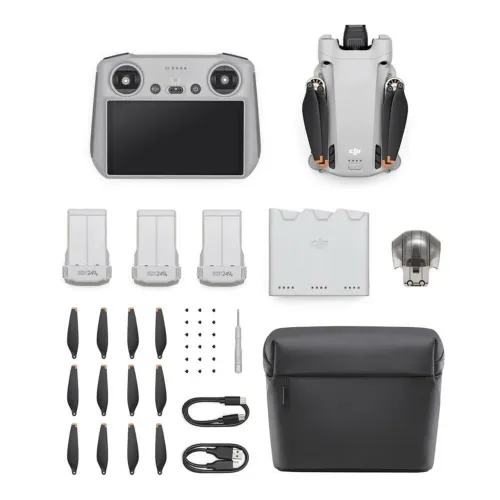 Drone DJI Mini3 Pro Tela Combo Fly More