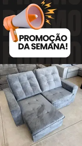 sofa novo retratil e reclinavel