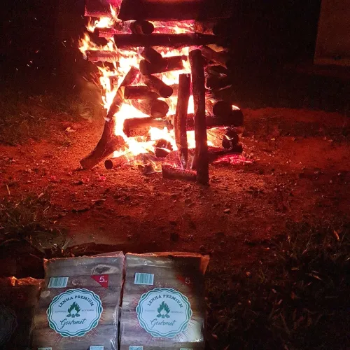 Lenha para fogueira de São João para sua festa junina