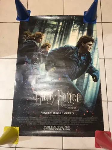 POSTER ORIGINAL DO FILME HARRY POTTER E AS RELIQUIAS DA MORTE PARTE 1