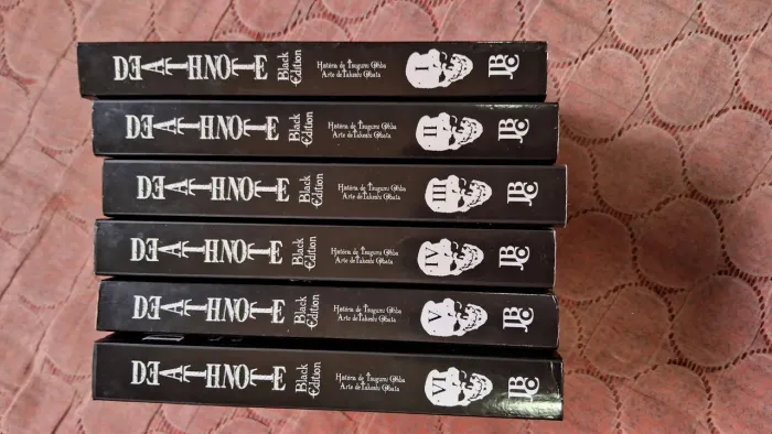 Death Note - Black Edition - Vol. 1 a 6