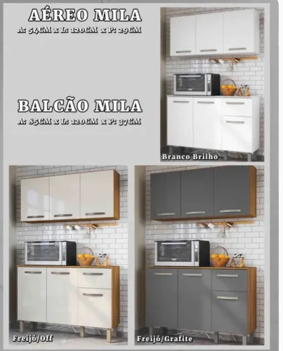PROMOÇÃO ARMÁRIOS DE COZINHA AÉREO E BALCÃO MILA SÓ MANDA O ENDEREÇO 