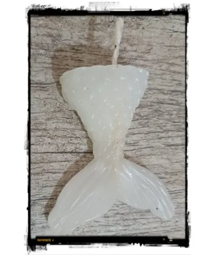 Produto: Velas artesanais decorativas de Sereias - 10 unidades