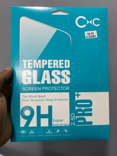 Película de Vidro Temperado 9H para Samsung S9 FE - proteção TELA TABLET