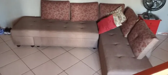 Sofá Cama 4 lugares (em L)