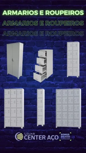Armários em Aço para Escritório, Vestiário e Escola em Caruaru